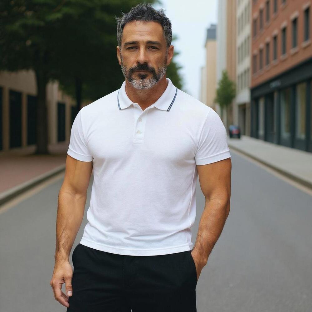 Men's Black Casual Stretch Performance Shorts by COOLKEEP
